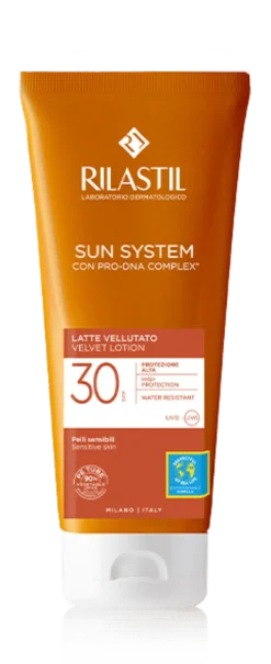 RILASTIL SUN SYSTEM PHOTO PROTECTION TERAPY LATTE VELLUTANTE SPF 30 200 ML