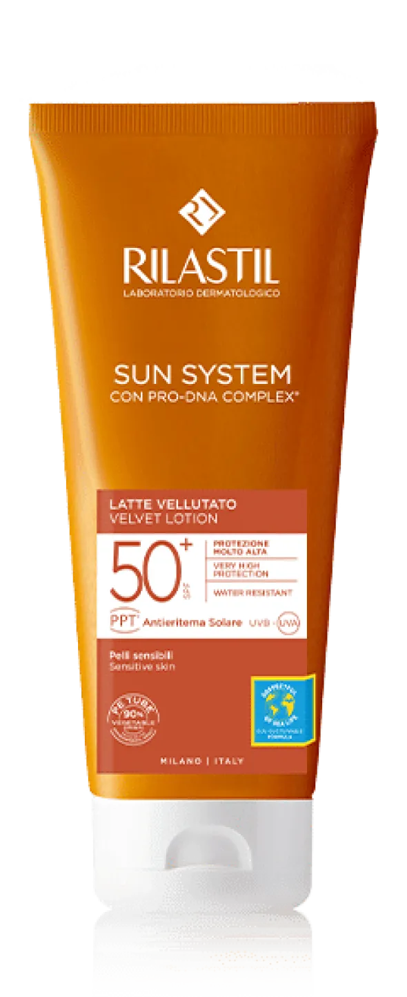 RILASTIL SUN SYSTEM PHOTO PROTECTION TERAPY SPF 50+ LATTE VELLUTANTE 200 ML