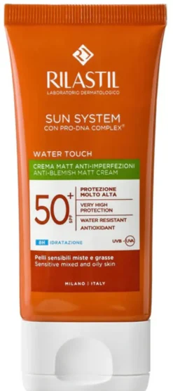 RILASTIL SUN SYSTEM WATER TOUCH FLUIDO SPF50+ 50 ML NUOVA FORMULAZIONE