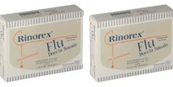 RINOREX FLU DOCCIA NASALE 10 FLACONCINI 10 ML Pack da 2
