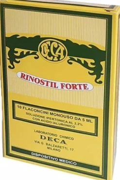 RINOSTIL FORTE SOLUZIONE IPERTONICA 10 FLACONCINI MONOUSO DA 5 ML