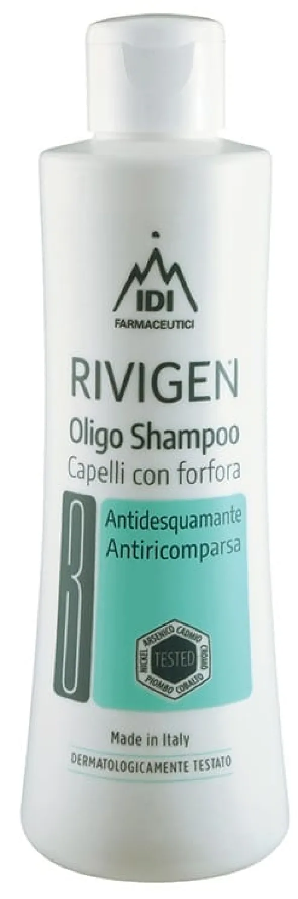 RIVIGEN OLIGO SHAMPOO CAPELLI FORFORA 200 ML