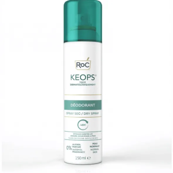 ROC KEOPS DEODORANTE SPRAY SECCO 48H 150 ML