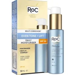 ROC MULTI CORREXION EVEN TONE + LIFT DAILY MOISTURIZER SPF30 50 ML