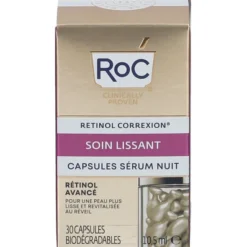 ROC RETINOL CORREXION LINE SMOOTHING SIERO VISO NOTTE 30 CAPSULE