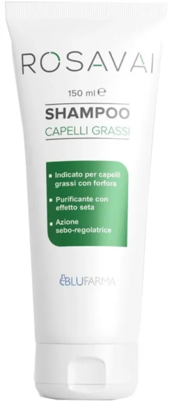 ROSAVAI SHAMPOO CAPELLI ANTISEBO FORFORA 150 ML