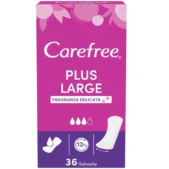 Salvaslip Carefree Maxi per protezione intima, 36 pezzi