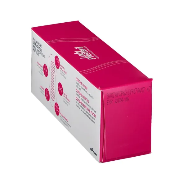 Salvaslip Lady Presteril anatomico in cotone, 24 pezzi