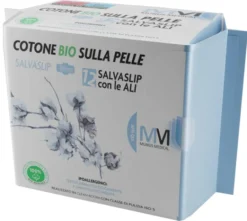 Salvaslip Munus con ali in cotone biologico, 12 pezzi