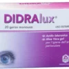 Salviette Didralux detergenti per occhi e palpebre, 20 pezzi