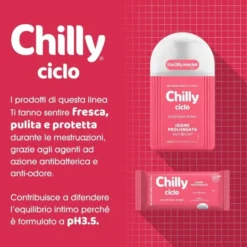 Salviette intime Chilly Ciclo detergenti, 12 pezzi