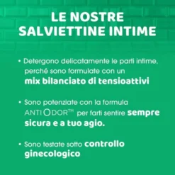 Salviette intime Chilly Fresco con mentolo, 12 pezzi