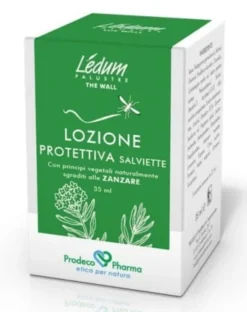 Salviette Ledum The Wall lozione protettiva zanzare