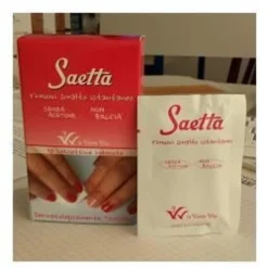 Salviette Struccanti Saetta rimozione smalto senza acetone