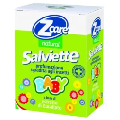 Salviette Zcare Natural Baby antizanzare, 10 pezzi