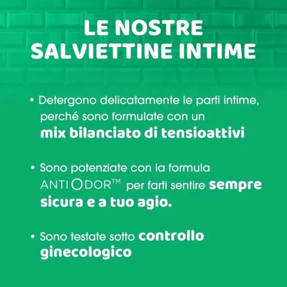 Salviettine Intime Chilly Lenitivo detergenti, 12 pezzi