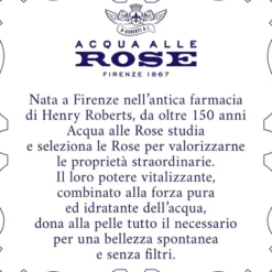 Salviettine Struccanti Lenitive Acqua alle Rose, 20 pezzi
