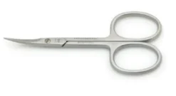 SANIPED FORBICI PELLE INOX PUNTA CURVA