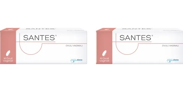 SANTES 14 OVULI VAGINALI Pack da 2