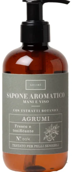 Sapone Aromatico M&V Agrumi mani e viso, effetto rinfrescante