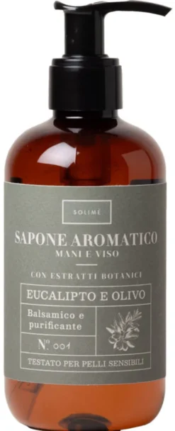 Sapone Aromatico M&V Eucalipto e Olivo mani e viso
