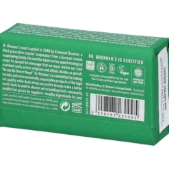 Sapone Dr. Bronner's Almond in pane con olio mandorla, 140g