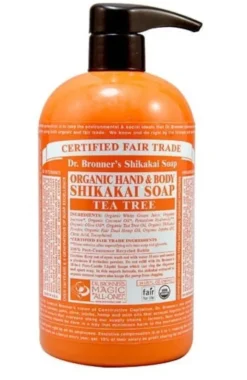Sapone Dr. Bronner's Tea Tree bio mani e corpo, 355ml