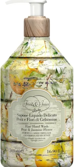 Sapone Liquido Fruit&Juice Pera e Gelsomino, 500ml