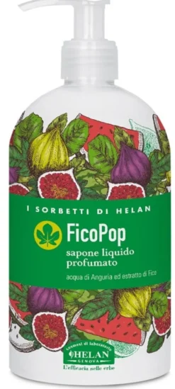 Sapone Liquido Helan I Sorbetti FicoPop, profumato