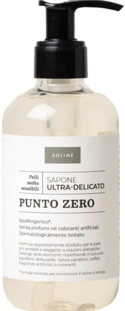 Sapone Punto Zero Solimè detergente delicato, 250ml