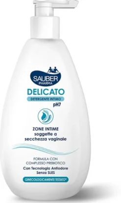 SAUBER DETERGENTE INTIMO DELICATO 500 ML