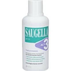 SAUGELLA ACTI3 TRIPLA PROTEZIONE DETERGENTE INTIMO 500 ML