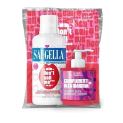 SAUGELLA BUNDLE DERMOLIQUIDO DON'T CALL ME 1 SAUGELLA DERMOLIQUIDO 500 ML CON ETICHETTA EDIZIONE LIMITATA + 1 MINISIZE SAMPLE CON PUMP 150 ML