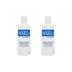 SAUGELLA DERMOLIQUIDO PH 3,5 DETERGENTE INTIMO BENESSERE QUOTIDIANO 750 ML Pack X2