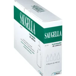 SAUGELLA LAVANDA VAGINALE ATTIVA 140 ML 4 PEZZI
