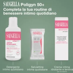 SAUGELLA POLIGYN 50+ DETERGENTE INTIMO LENITIVO ED EMOLLIENTE 500 ML