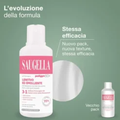 SAUGELLA POLIGYN 50+ DETERGENTE INTIMO LENITIVO ED EMOLLIENTE 250 ML