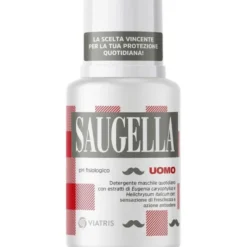 SAUGELLA UOMO PH FISIOLOGICO DETERGENTE MASCHILE QUOTIDIANO 100 ML