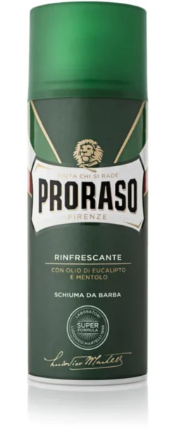 Schiuma da Barba Proraso Rinfrescante, flacone 400ml