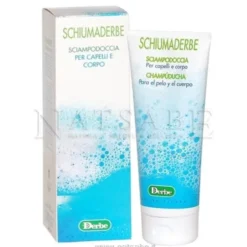 SCHIUMADERBE SCIAMPODOCCIA PER CAPELLI E CORPO MENTA & TIMO 200 ML