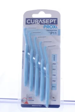 Scovolini Curasept Proxi Angle P11 azzurro, 5 pezzi