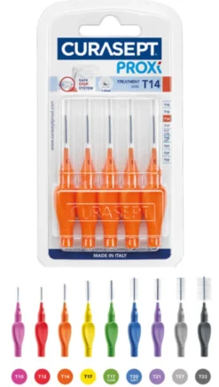 Scovolini interdentali Curasept Proxi T10 Fuxia, 5 pezzi