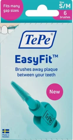 Scovolini interdentali TePe EasyFit S/M, 6 pezzi