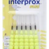 Scovolini Interprox Mini PHD 1,4 per igiene orale, 6 pezzi