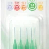 Scovolini Profar verde 1,1mm per igiene interdentale, 6pz