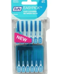 Scovolini TePe EasyPick M/L blu per igiene interdentale, 36pz