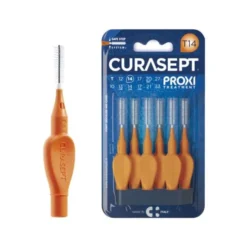 Scovolino Curasept Proxi Treatment T14 Cone Ocra, 6 pezzi