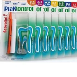 Scovolino interdentale Plakkontrol Minigrip 1,2mm, 10 pezzi