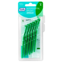 Scovolino TePe Angle Verde 0,8mm per spazi interdentali, 6 pz