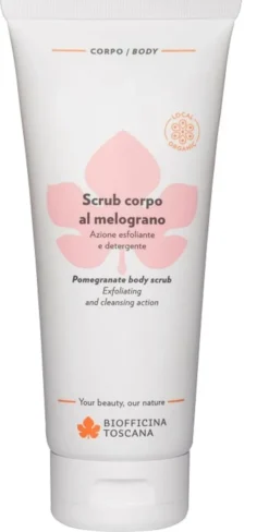 Scrub Corpo al Melograno esfoliante e idratante, 200ml